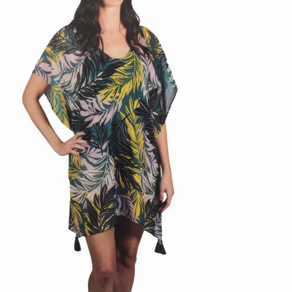 PALISADES Beach Club‎ Swimsuit Coverup in Bamboo size, Size XS